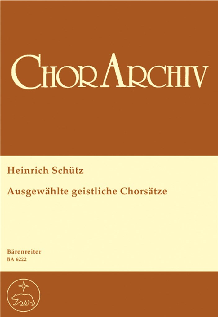 Ausgewahlte geistliche Chorsatze